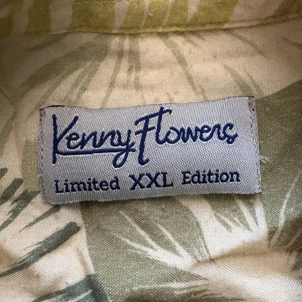 Kenny Flowers - Limited Edition -‎ Hawaiian Shirt - Made In Bali - Men's XXL